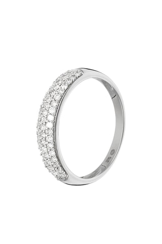 Trouwring Eclat Douceur Witgoud en Diamanten