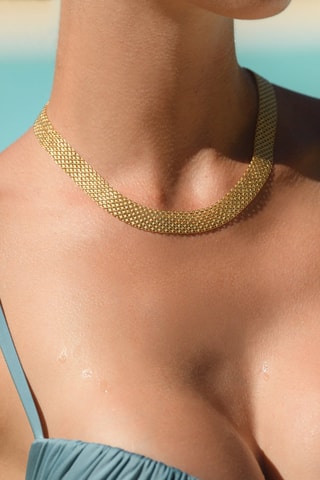 Ketting Maille Plata - Geelgoud