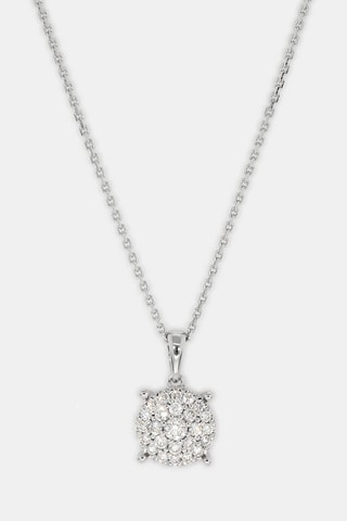 Hanger Oeillet - Witgoud en Diamanten