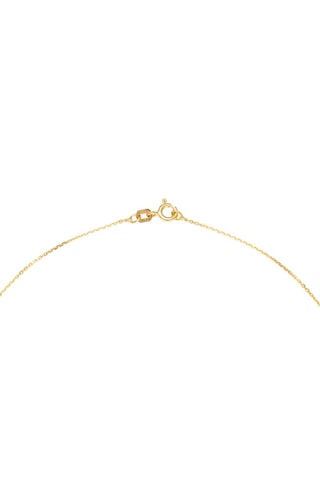 Hanger Sparkling Twist - Geelgoud en Diamanten
