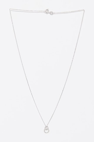 Hanger Etreinte Witgoud en Diamanten