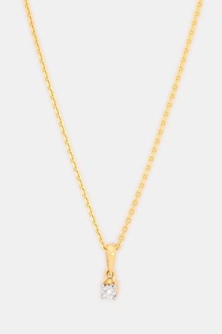 Hanger Brillantine - Geelgoud en Diamanten
