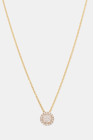 Hanger Mon Brillant- Geelgoud en Diamanten