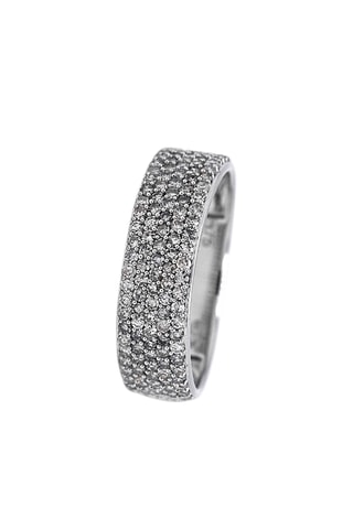 Ring - Witgoud en Diamanten