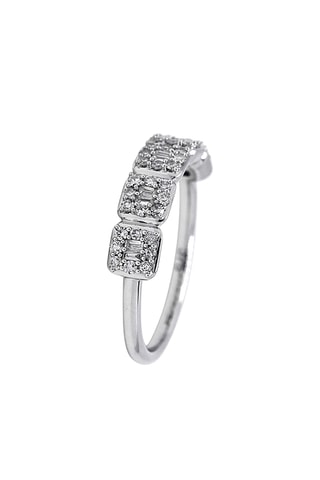 Ring - Witgoud en Diamanten