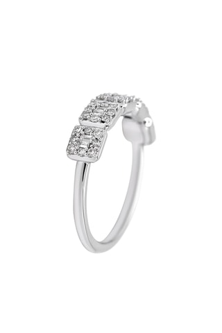 Ring - Witgoud en Diamanten