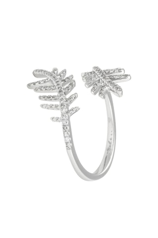 Ring Cyanée - Witgoud en Diamanten