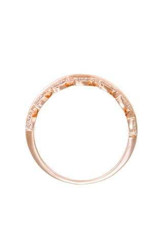 Ring Laurus - Roségoud en Diamanten