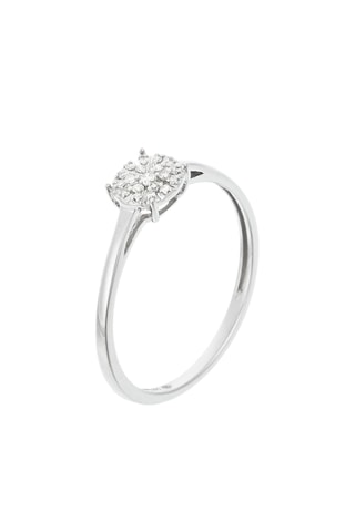 Ring Allure Witgoud en Diamanten