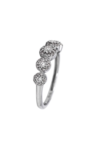 Ring - Witgoud en Diamanten