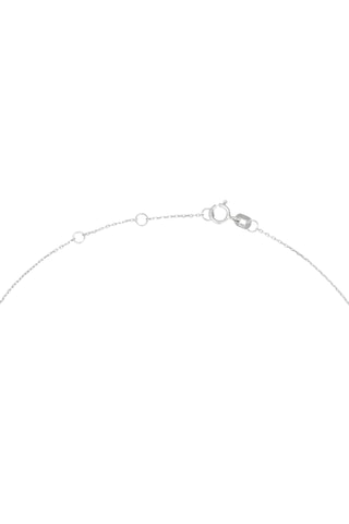 Ketting Anastasia Topaze- Witgoud en Topaas