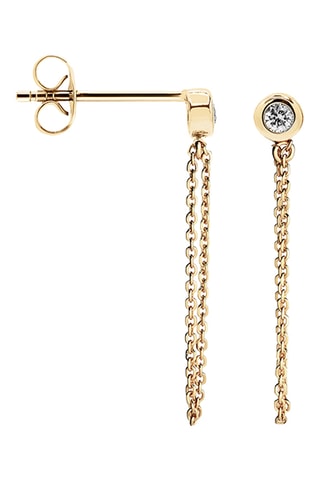 Oorbellen Eternelle Geelgoud en Diamanten