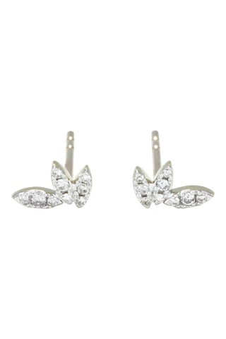 Oorbellen Pretty Wings - Geelgoud en Diamanten