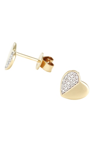 Oorbellen Sophya Geelgoud en Diamanten