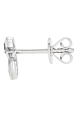 Oorbellen Starry sky - Witgoud, Diamanten en Saffieren