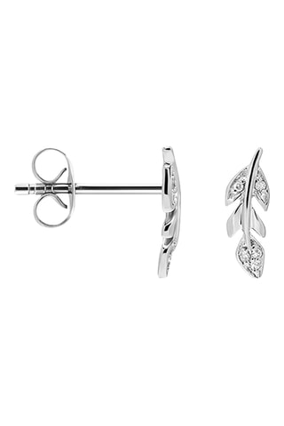 Oorbellen Witgoud en Diamanten