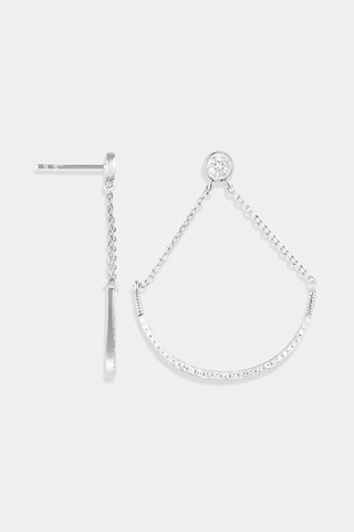 Oorbellen Justice- Witgoud en Diamanten