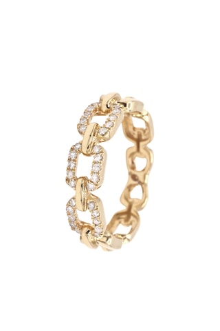 Ring Lukia - Geelgoud en Diamanten