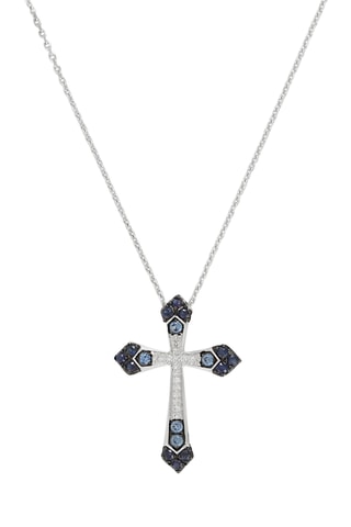 Hanger Nayara - Witgoud, Diamanten en Saffieren