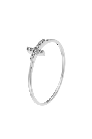 Ring Cruz Witgoud en Diamanten