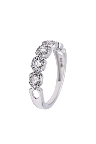 Ring Passion Enlacés- Witgoud en Diamanten