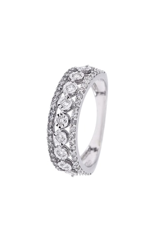 Ring Lexa - Witgoud en Diamanten