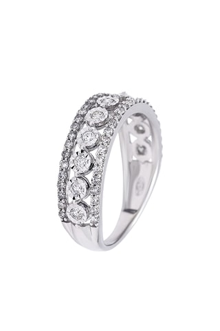 Ring Lexa - Witgoud en Diamanten