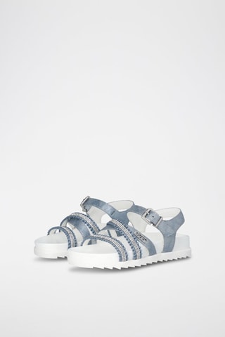 Sandalias con plataforma - Blanco