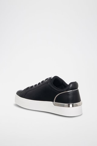 Zapatillas Silvia - Negro y plateado