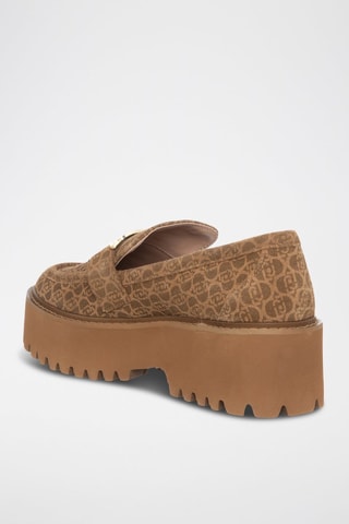 Mocasines de piel Forty - Marrón