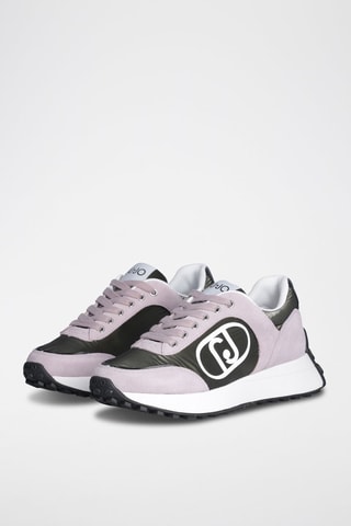 Zapatillas de piel Lolo - Negro
