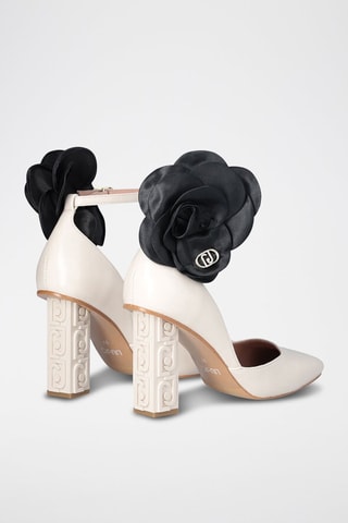 Zapatos de piel caprina Jennifer - Blanco