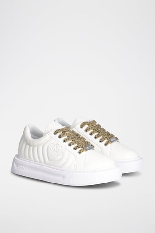Zapatillas con plataforma Kendy - Blanco