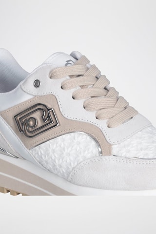 Zapatillas de nobuk Maxi Wonder - Blanco y marrón