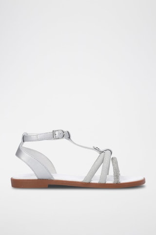 Sandalias Sailor - Plateado