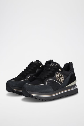 Zapatillas de piel de toro con plataforma Maxi Wonder - ,  y 