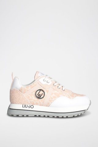 Zapatillas - Blanco y rosa