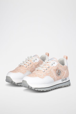 Zapatillas - Blanco y rosa