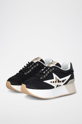 Zapatillas con plataforma Dreamy - Negro