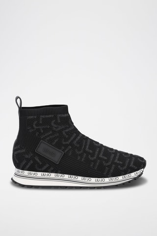 Zapatillas altas Wonder - Negro
