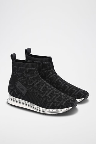 Zapatillas altas Wonder - Negro