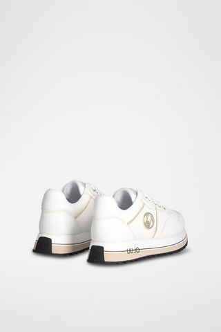 Zapatillas con plataforma Maxi Wonder - Blanco, beige y negro