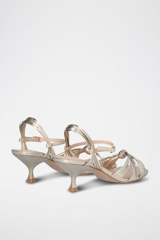 Sandalias de tacón Sidney - Dorado