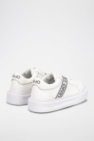 Slip-on - Blanco y gris