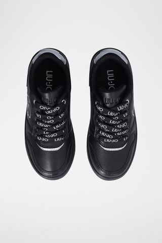 Zapatillas Celia - Plateado y negro