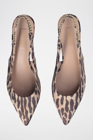 Zapatos de tacón - Beige y marrón