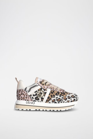 Zapatillas Maxi Wonder - Beige y rosa