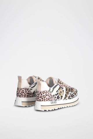 Zapatillas Maxi Wonder - Beige y rosa