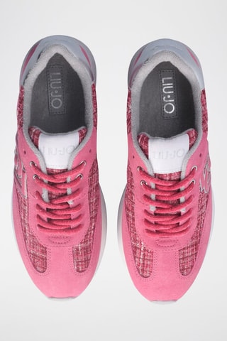 Zapatillas de piel con plataforma Dreamy - Rosa