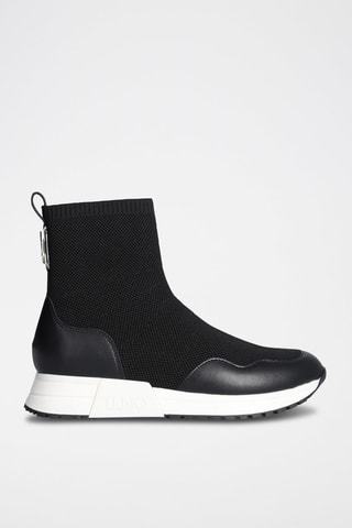 Zapatillas altas - Negro